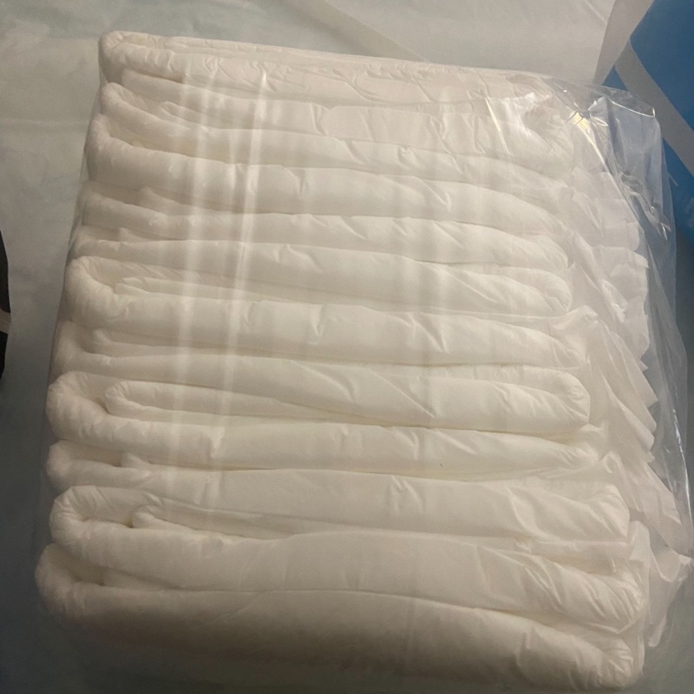 Bundle & Save!! 4 Packages of White Adult Disposable Diapers 12 Count 2/$20